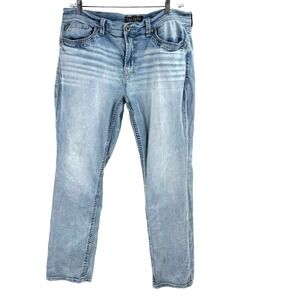 BKE Salvage Supply Co Mayhem Straight Regular Jeans Men's 38X34 Western Rodeo